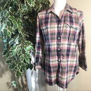 4/$20 - Ralph Lauren Sport 3/4 Sleeve Button Down